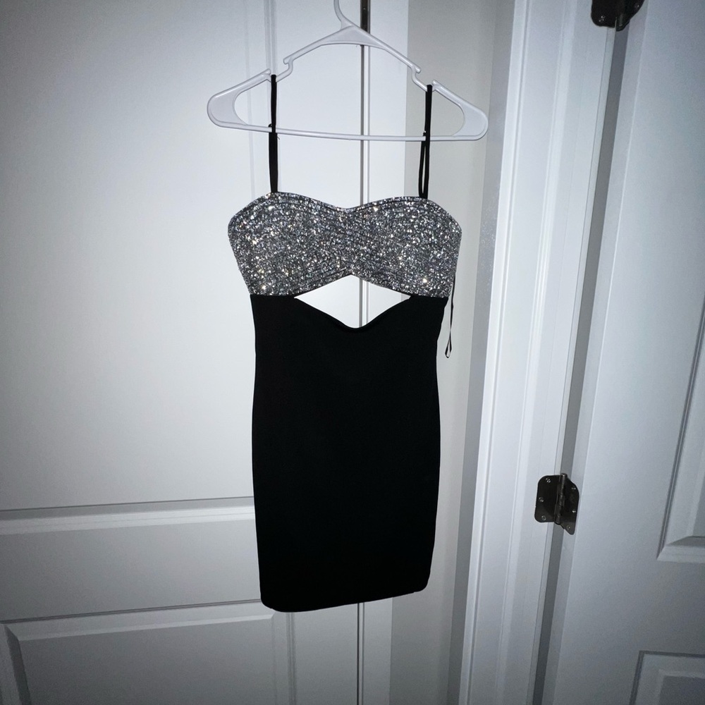 Never worn black mini dress